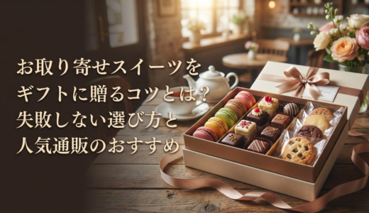 お取り寄せのスイーツをギフトに贈るコツとは？失敗しない選び方と人気通販のおすすめ