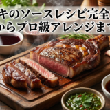 ステーキのソースレシピ完全ガイド。定番からプロ級アレンジまで解説