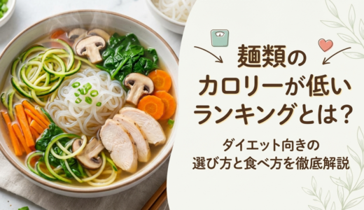 麺類のカロリーが低いランキングとは？ダイエット向きの選び方と食べ方を徹底解説