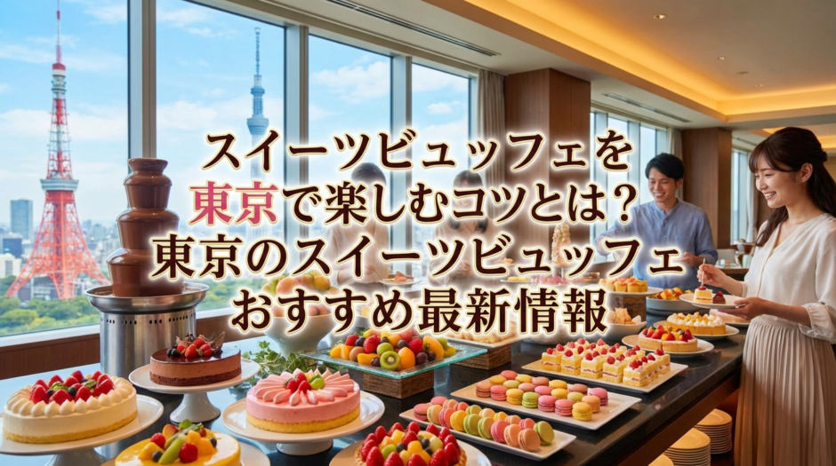 スイーツビュッフェを東京で楽しむコツとは？東京のスイーツビュッフェおすすめ最新情報
