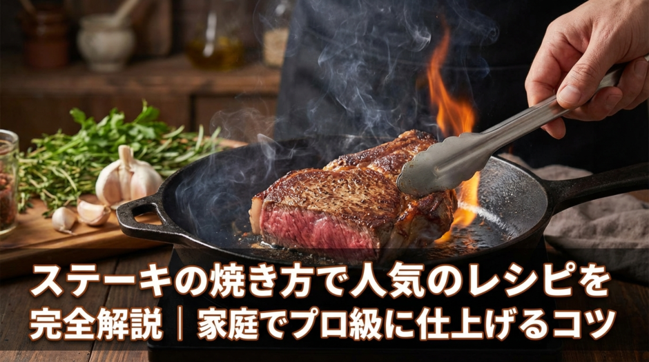 ステーキの焼き方で人気のレシピを完全解説｜家庭でプロ級に仕上げるコツ