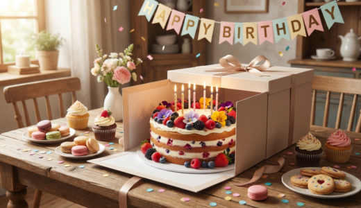 誕生日のスイーツをお取り寄せで楽しむコツとは？人気の誕生日スイーツお取り寄せ完全ガイド