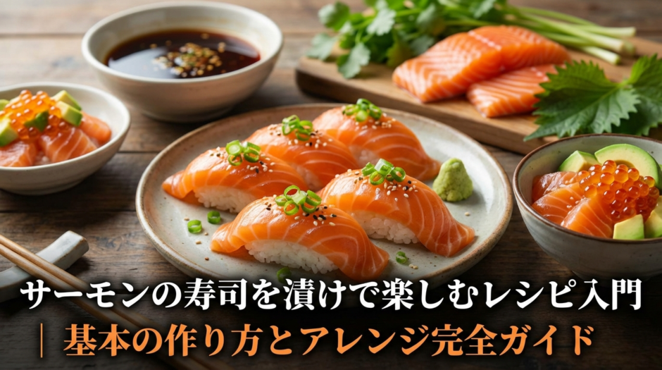 サーモンの寿司を漬けで楽しむレシピ入門｜基本の作り方とアレンジ完全ガイド