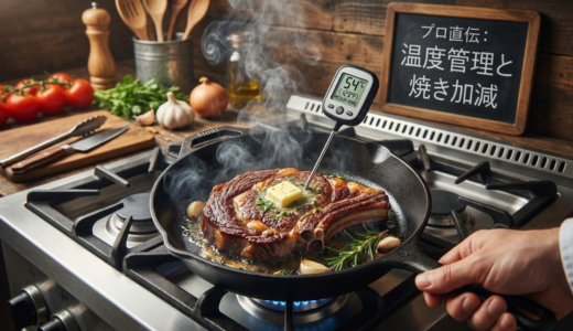 ステーキの焼き方をフライパンで極めるコツ｜プロ直伝の温度管理や焼き加減を完全解説