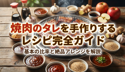 焼肉のタレを手作りするレシピ完全ガイド｜基本の比率と絶品アレンジを解説