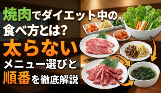 焼肉でダイエット中の食べ方とは？太らないメニュー選びと順番を徹底解説