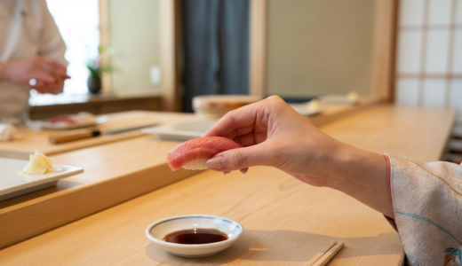 寿司のマナーで手で食べる時の基本とは？上品に見える握り寿司の食べ方を解説