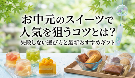お中元のスイーツで人気を狙うコツとは？失敗しない選び方と最新おすすめギフト
