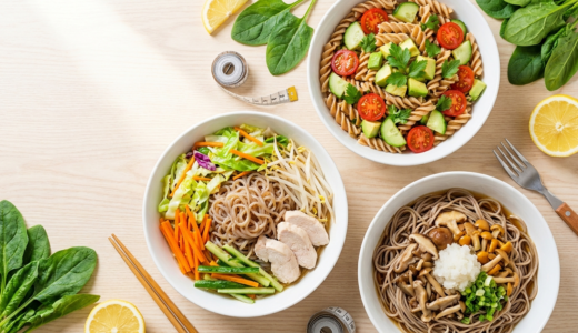 麺類で楽しむダイエットレシピ入門。無理なく痩せるコツと簡単アレンジ集